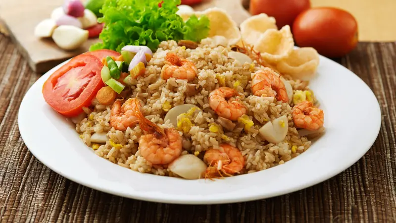 nasi goreng seafood