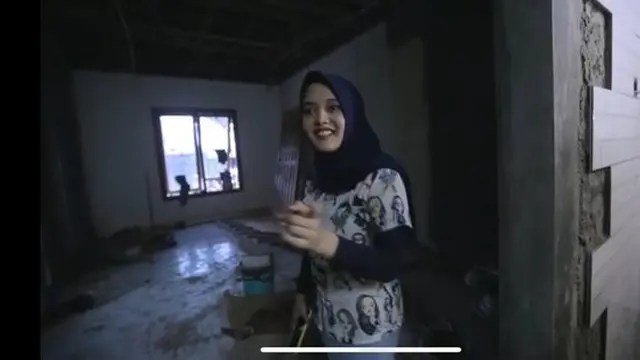 Rumah baru Putri Delina Anak Sule