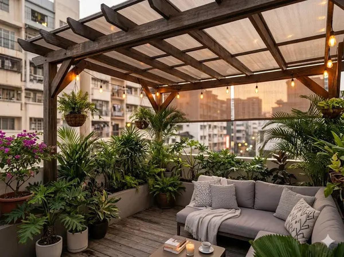 5 Contoh Rumah Tipe 21 dengan Rooftop Hijau yang Nyaman dan Estetis