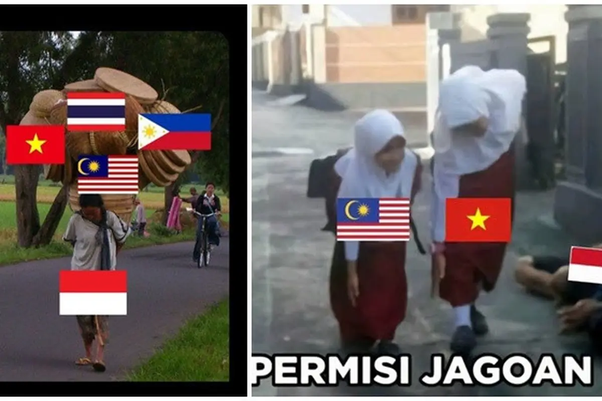6 Meme Timnas Indonesia Jagoan di ASEAN Ini Bikin Ngakak