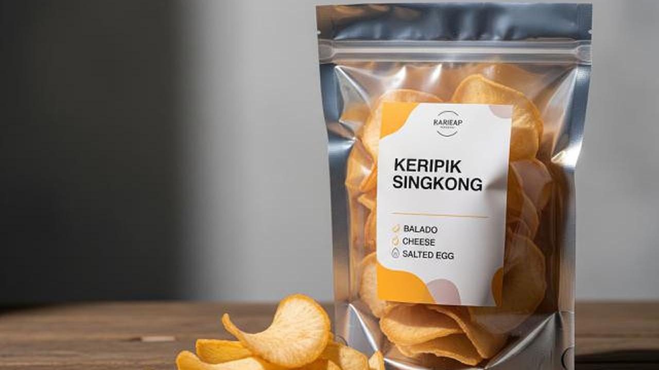 Keripik Singkong/Ide Jualan Makanan Kecil Modal Bungkus Plastik
