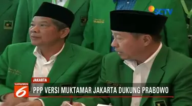 PPP versi Muktamar Jakarta langsung menggelar Mukernas di Jakarta. Sejumlah keputusan dihasilkan dalam Mukernas, salah satunya dukungan kepada pasangan Prabowo-Sandi.