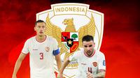 Timnas Indonesia - Jay Idzes dan Calvin Verdonk (Bola.com/Adreanus Titus)