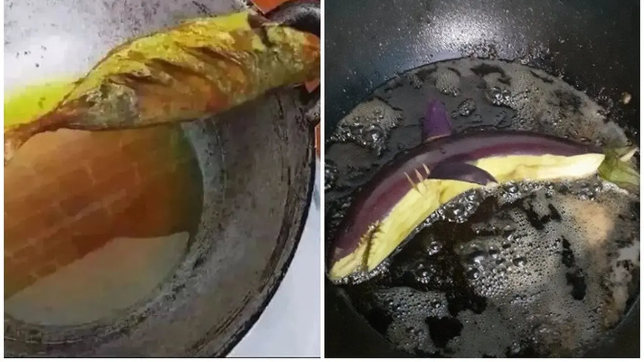 6 Potret Nyeleneh Orang Menggoreng Ikan Ini Bikin Tepuk Jidat