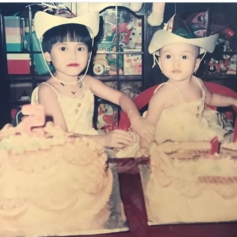 Ayu Ting Ting kecil. (Instagram/ayutingting92)