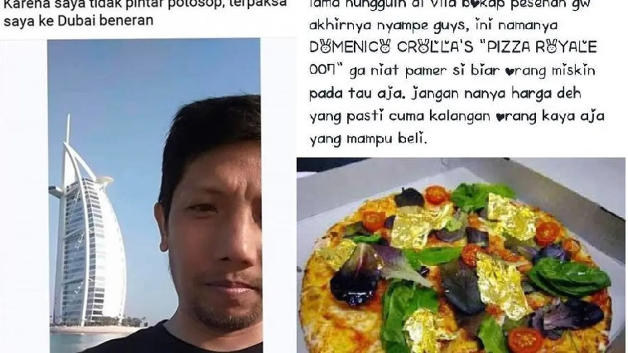 status orang pamer di sosmed
