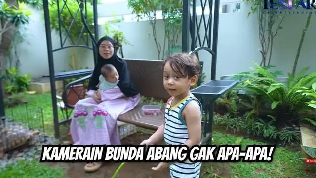 Potret Taman Rumah Lesti Kejora yang Minimalis