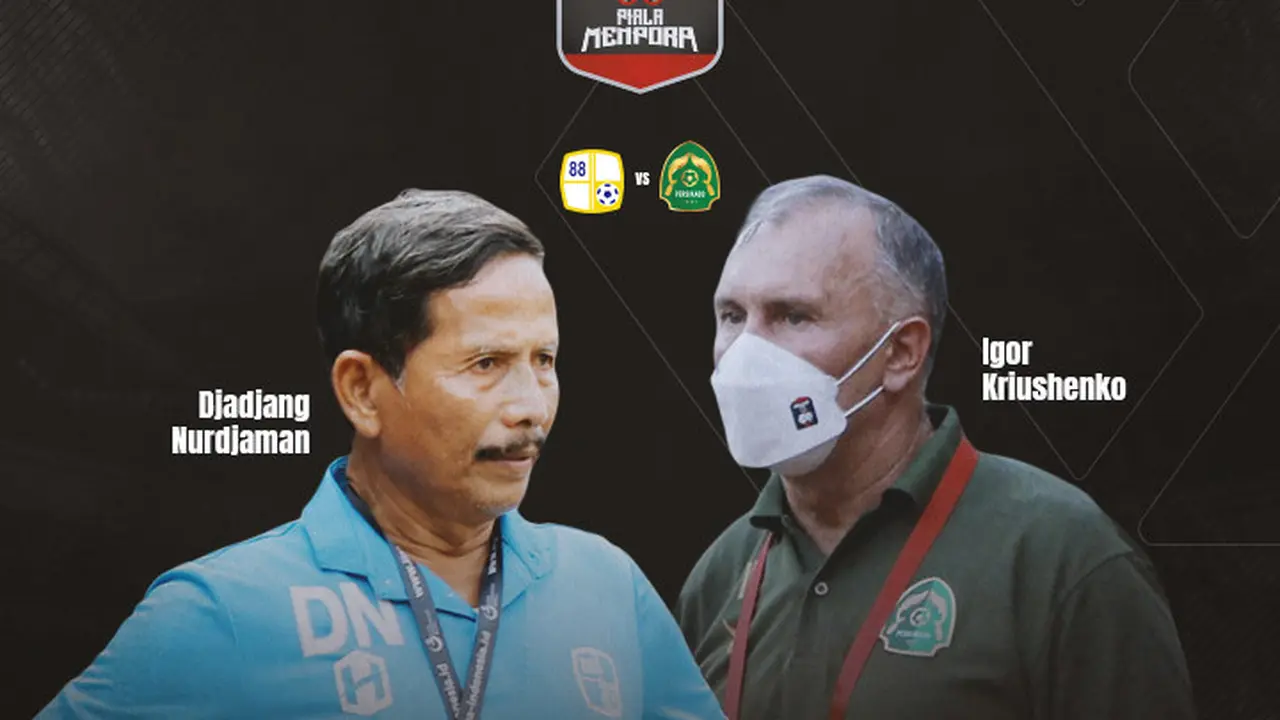 Piala Menpora - Barito Putera Vs Persikabo 1973 - Head to Head Pelatih