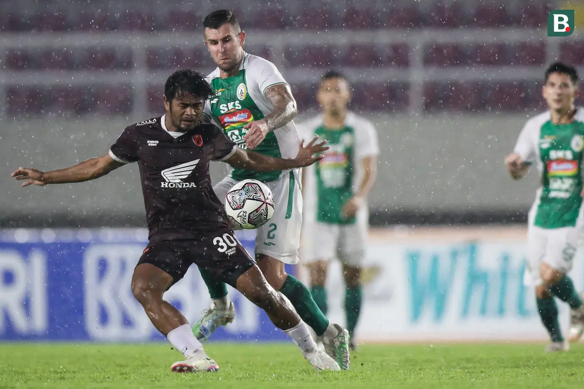 Foto: Dua Kali Unggul, PSM Makassar Harus Puas Ditahan Imbang PSS Sleman di Pekan ke-12 BRI Liga 1