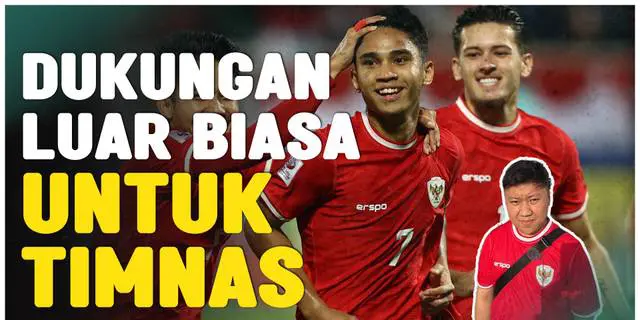 VIDEO: Pria Ini Niat Datang dari Sukabumi ke Qatar untuk Dukung Timnas Indonesia U-23
