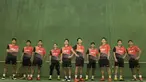 Tim kualifikasi Piala Thomas 2016 berpose menggunakan kostum baru. Para personil Piala Thomas dan Uber Indonesia tersebut akan bertanding pada babak kualifikasi di India. (Bola.com/Vitalis Yogi Trisna)