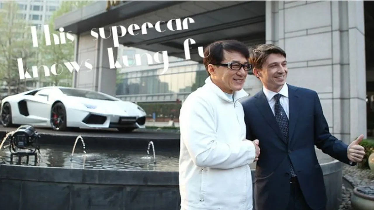 Lamborghini Aventador Edisi Special Jackie Chan