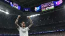 Di penghujung laga, Real Madrid berhasil bangkit dan berbalik unggul lewat aksi Joselu yang melesakkan dua gol di menit-menit akhir pertandingan. (Thomas COEX/AFP)