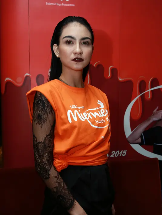 Alessia tertarik bermain di film ‘Miemien Hantu Posesif’ lantaran meski terdengar horor, film ini lebih komikal. (Deki Prayoga/Bintang.com)