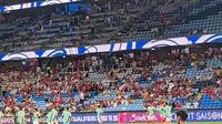 Suasana Sydney Football Stadium jelang Australia vs Timnas Indonesia. (Bola.com/Dok. Garuda Australia)
