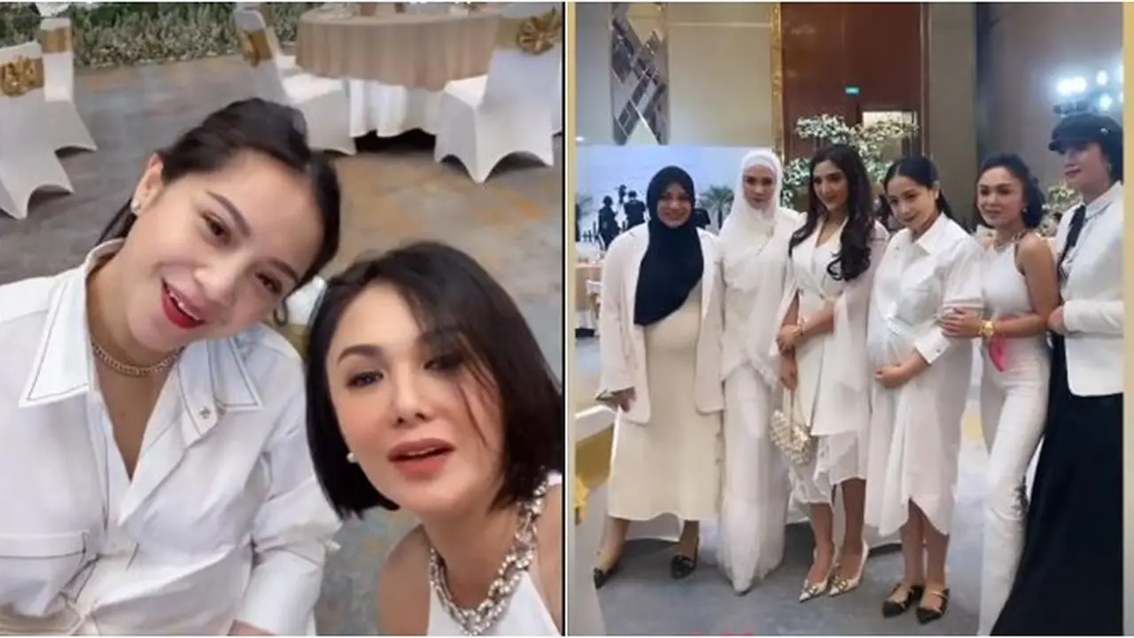 6 Momen Pertemuan Yuni Shara dan Nagita Slavina di Acara Ashanty, Jadi Sorotan