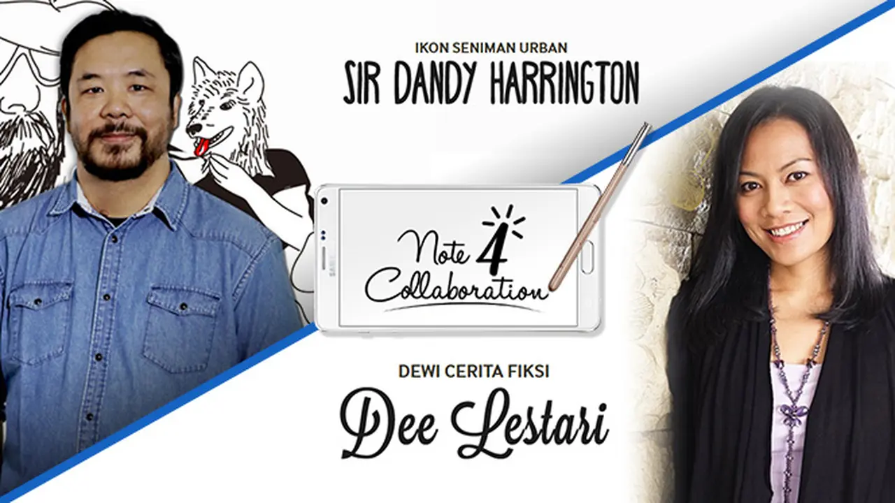 Dee Lestari dan Sir Dandy Ajak Masyarakat Kolaborasi Seni