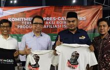 Relawan Capres-Cawapres Sepakat Tidak Mendukung Produk Asing Terkait Konflik dan Dorong Penggunaan Produk Lokal