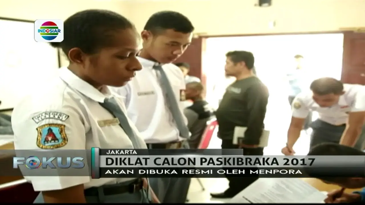Calon Paskibraka 2017 Antusias Ikuti Pelatihan di Cibubur
