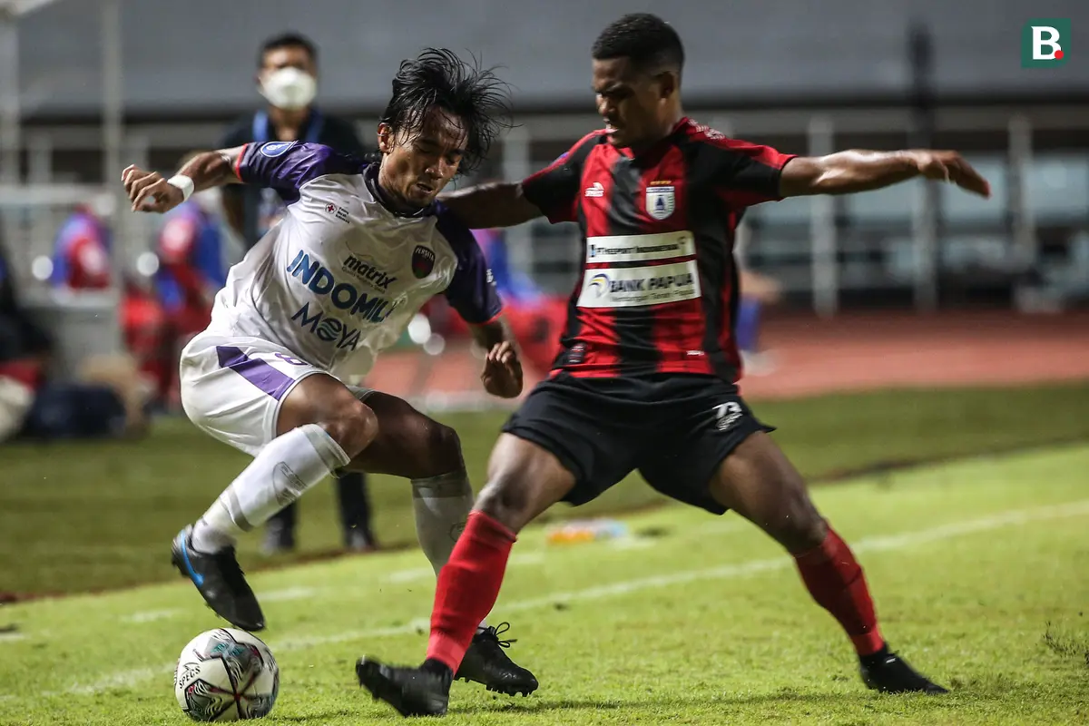Foto: Kejutan, Persita Bungkam Persipura 2-1 di Pekan Pertama BRI Liga 1 2021 / 2022