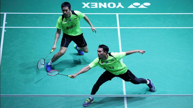 Mohammad Ahsan/Hendra Setiawan, Prancis Terbuka 2018