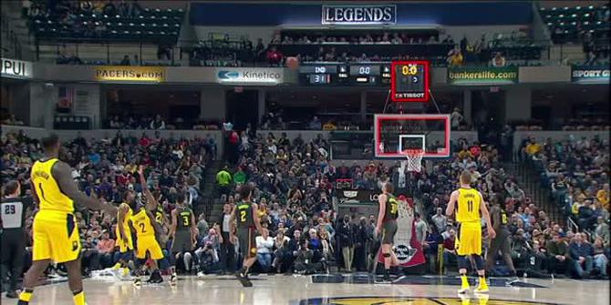 VIDEO : Cuplikan Pertandingan NBA, Pacers 112 vs Hawks 87