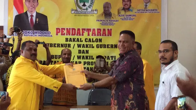 Irjen Pol Paulus Waterpauw Daftar Pilkada Papua Lewat Golkar