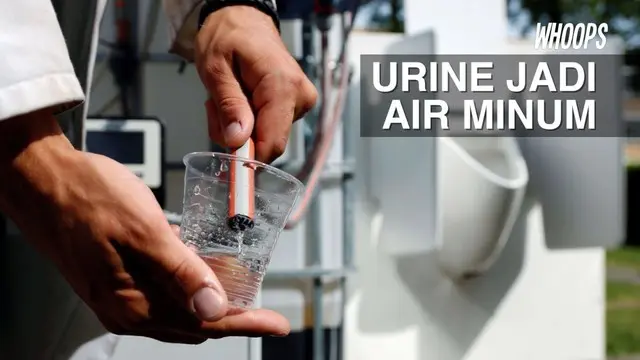 Mesin pengubah urine ini menggunakan tenaga matahari