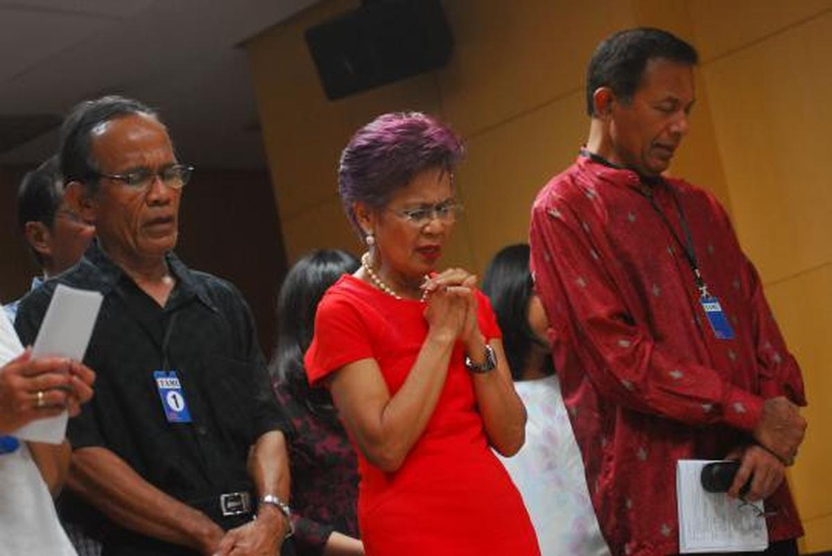 Miranda Goeltom rayakan Natal di KPK