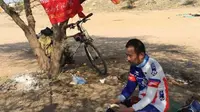 Mohammad tidak ragu saat mengutarakan niatnya pergi menunaikan ibadah haji dengan bersepeda dari Cina ke Mekah
