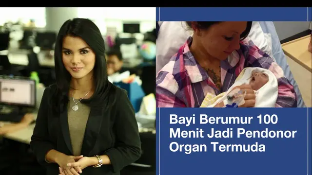 Daily TopNews malam hari ini akan menyajikan berita seputar bayi berumur 100 menit yang menjadi pendonor organ tubuh termuda di dunia. Seperti apa beritanya? Simak videonya yuk