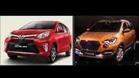 Toyota Calya vs Datsun Cross