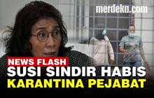 VIDEO: Sindiran Pedas Susi Pudjiastuti Soroti Aturan Pejabat Boleh Karantina di Rumah