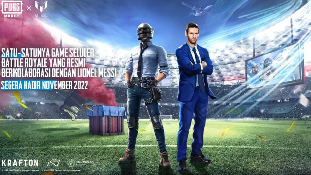 PUBG Mobile dan Lionel Messi