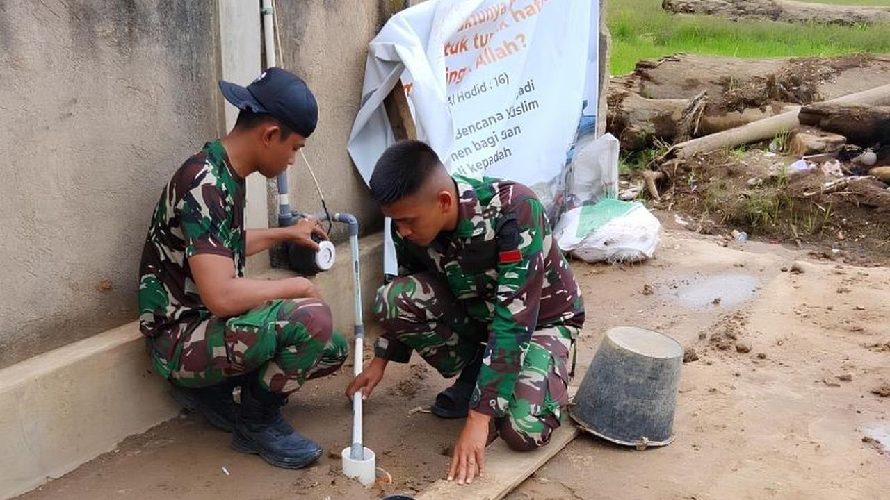 16 Sumur Bor Sumbar Rampung, Warga Terdampak Bencana Kembali Nikmati Air Bersih