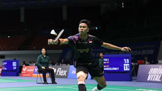 Yohanes Saut Marcellyno - Korea Masters 2025 - Bulu Tangkis