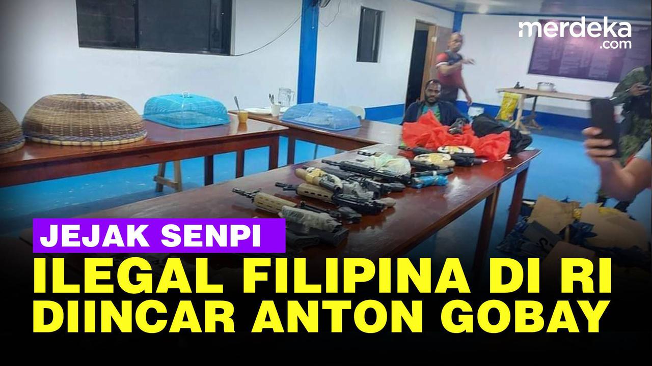VIDEO: Jejak Senpi Ilegal Filipina di RI Diincar Anton Gobay, Kerap Dipakai Teroris