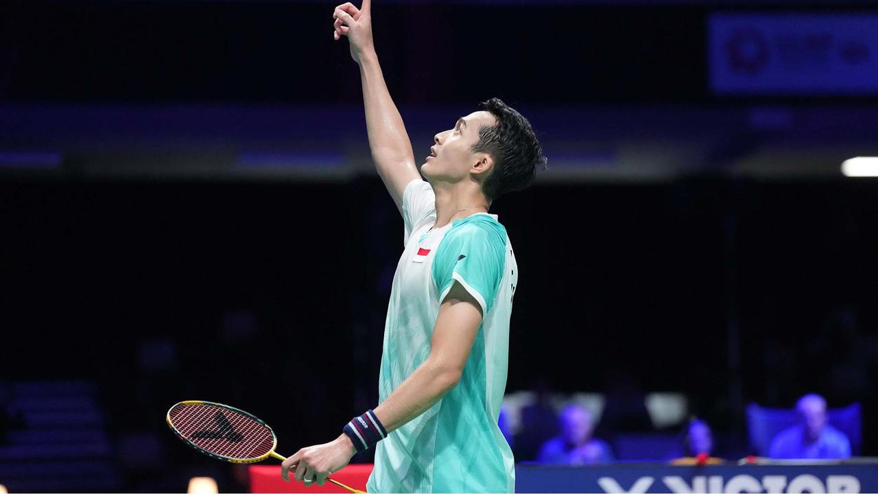 FOTO: Jonatan Christie Persembahkan Satu-Satunya Gelar untuk Indonesia di Denmark Open 2025