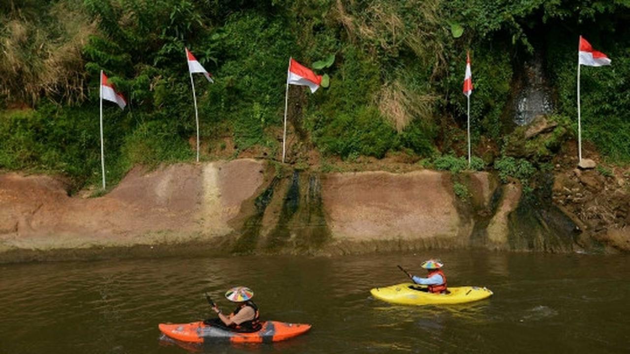 Serunya lomba-lomba yang dimainkan di Pesta Rakyat Ciliwung