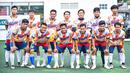 Srimulat FC mampu menjuarai Grup A usai mengoleksi 7 poin dari 2 kali menang dan 1 kali imbang. (Dok. Bola Sunday League)