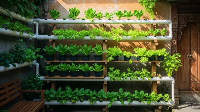 Kebun Sayur Vertikal (Vertikultur)