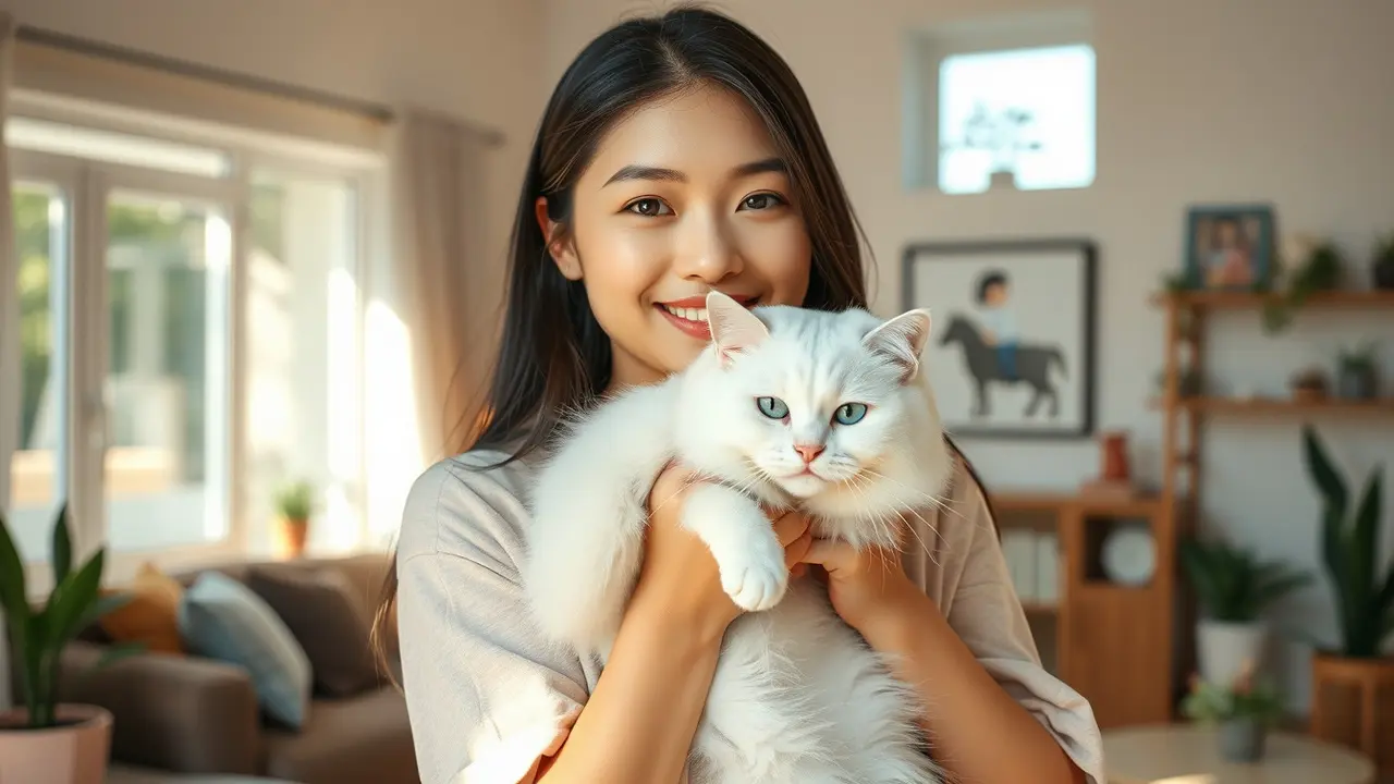 kucing putih