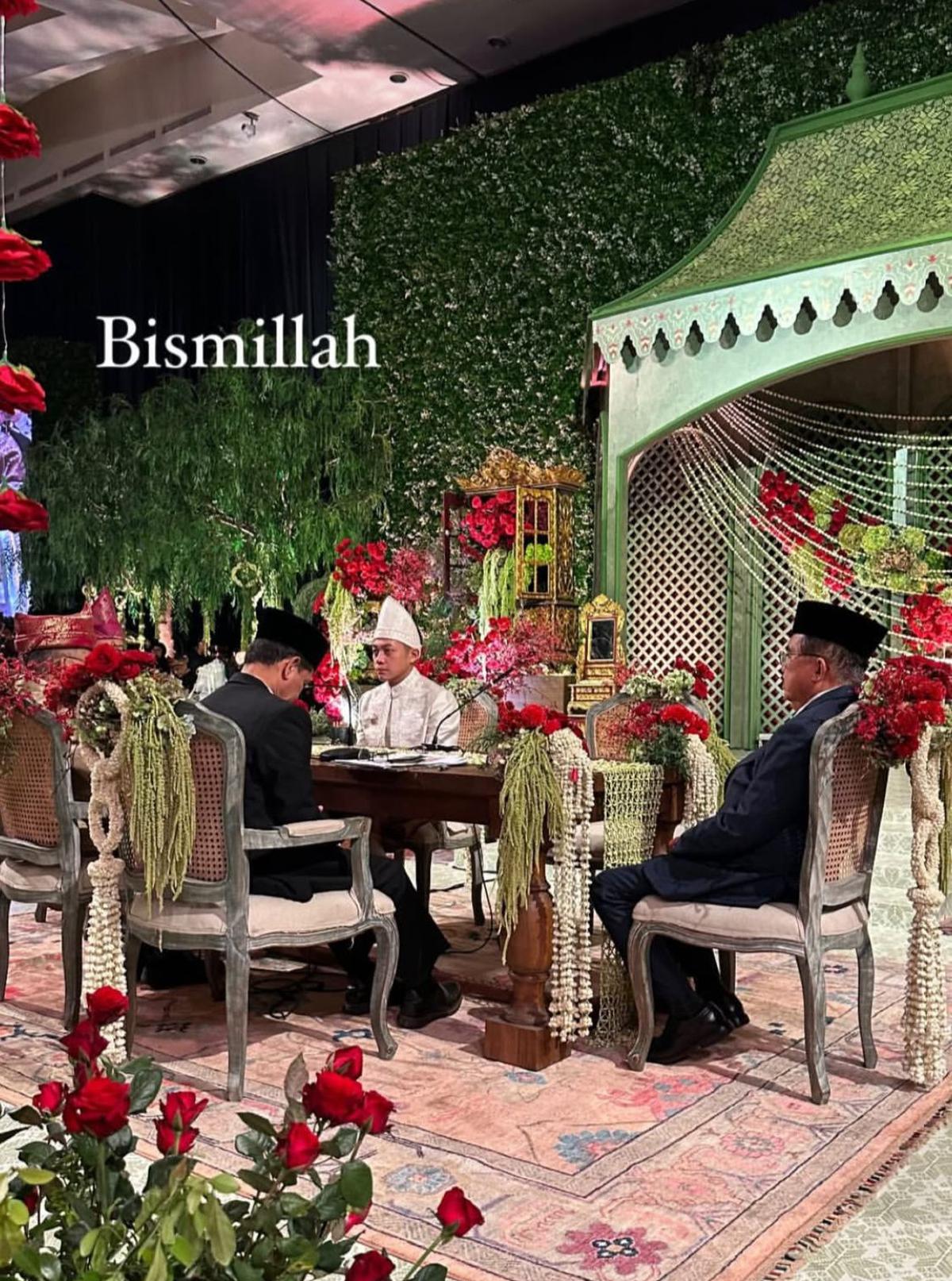 Pernikahan Rasyid Rajasa dan Tamara Kalla, Detail Momen Megah dengan Adat Palembang