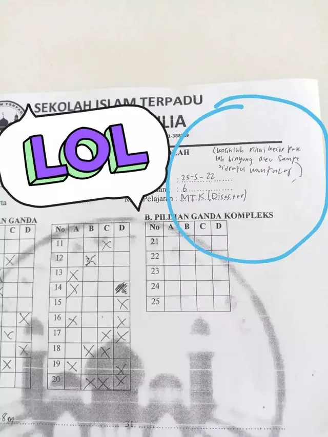 6 Jawaban Murid Pasrah Mengerjakan Soal, Jawabannya Frustasi Banget