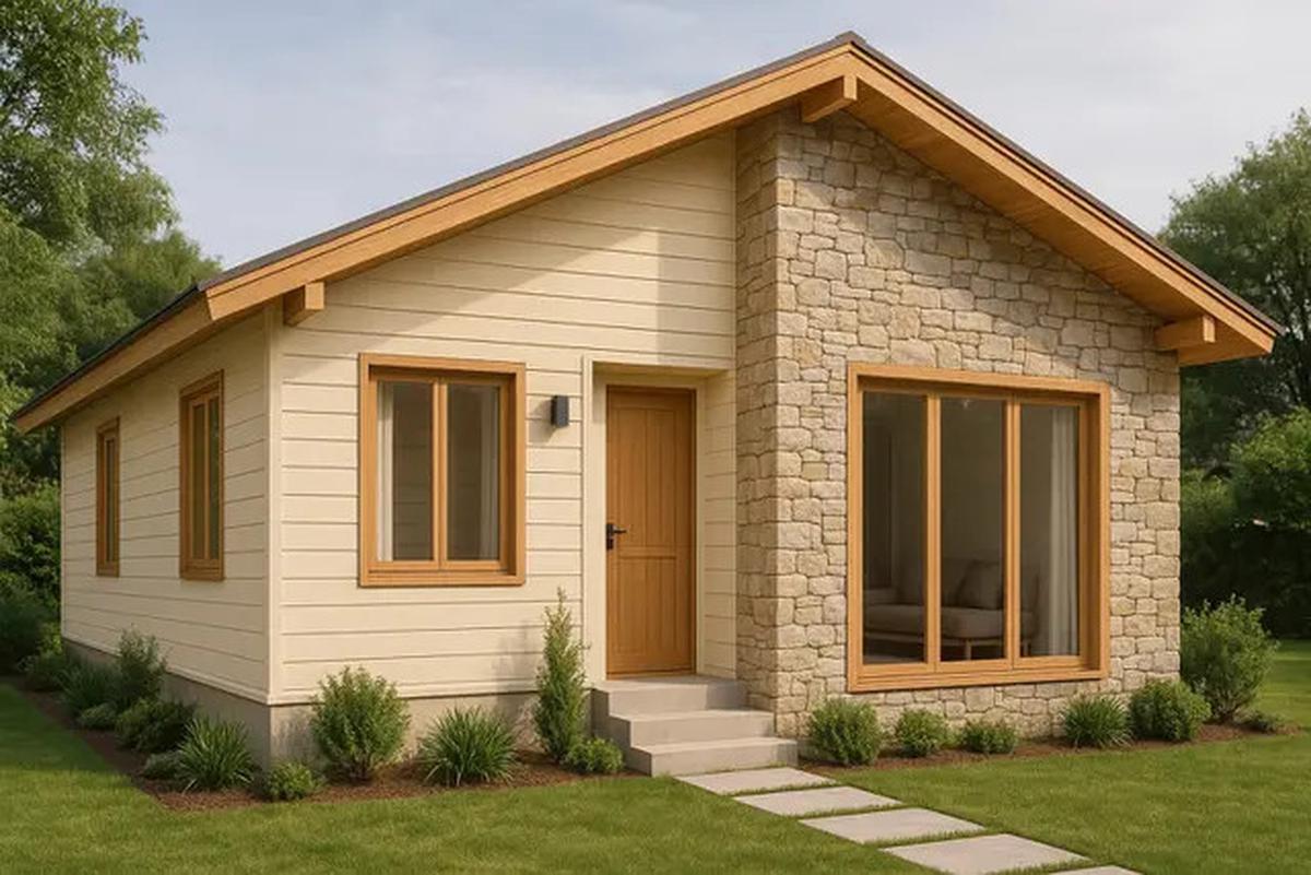 10 Desain Rumah Kayu 6 x 12 yang Asri, Cocok Buat Kamu yang Mau Tampil Beda