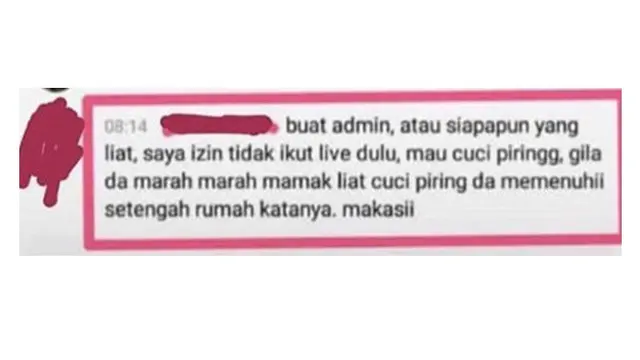 6 Chat Lucu Mahasiswa Baru Minta Izin Tak Ikut Ospek Online Ini Bikin Geleng Kepala