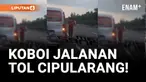 Geger! Aksi Koboi Jalanan Todong Pistol ke Pengendara!