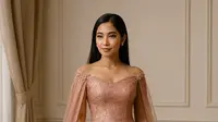 7 Inspirasi Model Long Dress Brokat Modern untuk Pesta, Siap Curi Perhatian di 2025