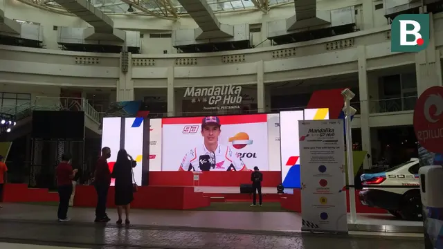 Pembukaan Mandalika GP Hub menjelang MotoGP Indonesia 2022 Seri Mandalika.