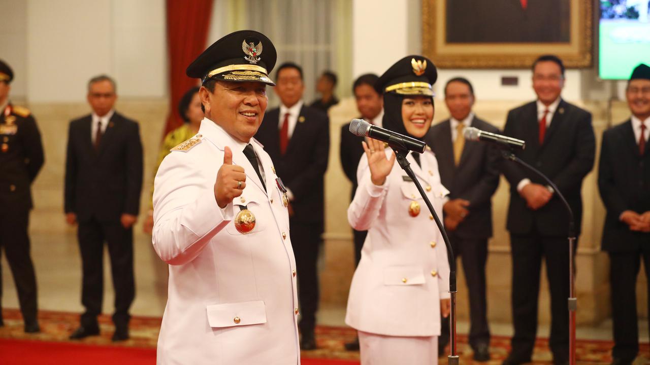 Pelantikan Gubernur dan Wagub Lampung